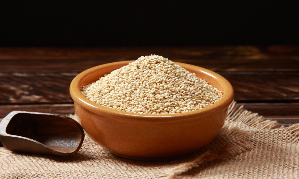Hạt Quinoa (Diêm mạch) hữu cơ giàu protein thay thế tinh bột cho béoa